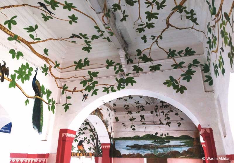 Banyan tree painting ranthambore sawai madhopur