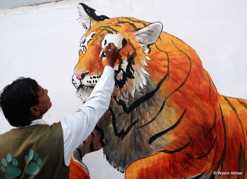 Master Artist Gajanad Singh Ranthambore