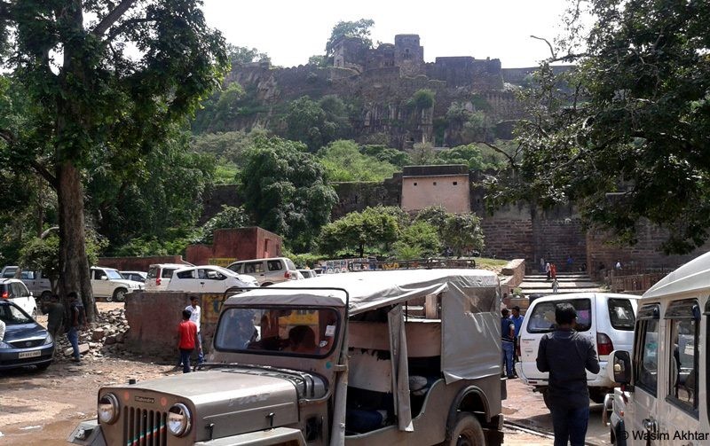 Ranthambore Fort parking