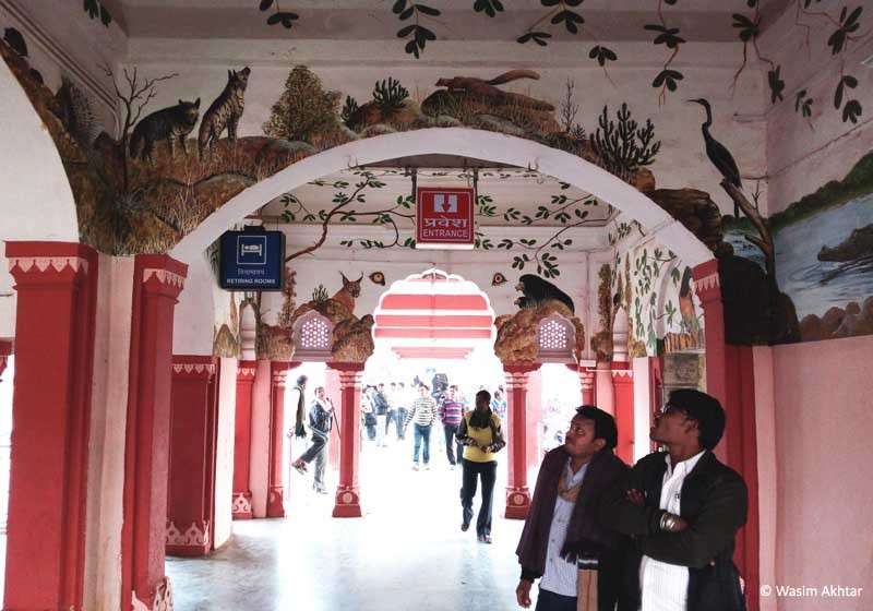 Ranthambore wildlife art sawai madhopur railway station