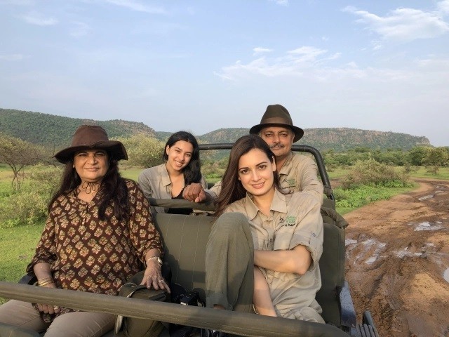 dia mirza in ranthambore