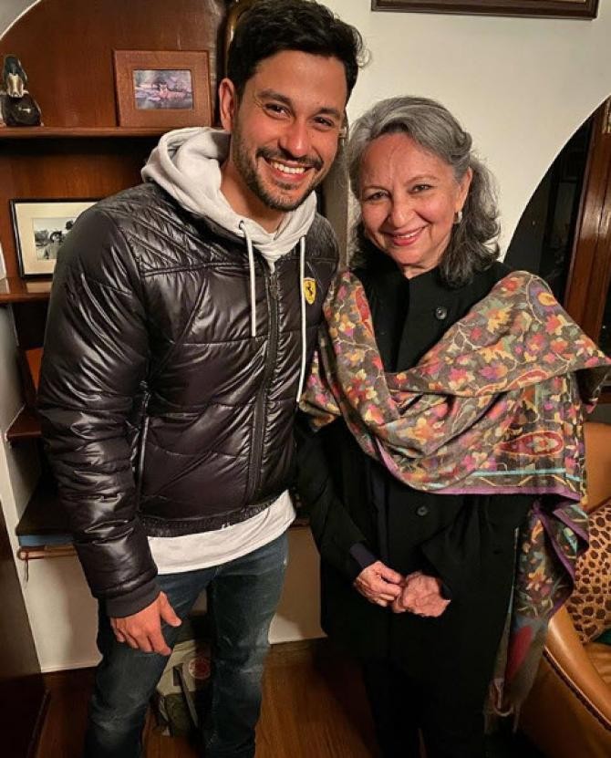 sharmila and kunal in ranthambore